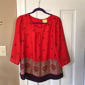 Maeve blouse from Anthropologie
